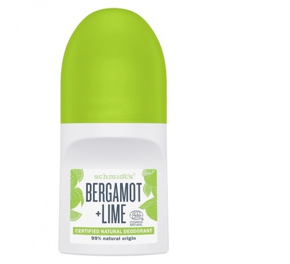 Schmidt's Deo Roll-on Bergamot + Lime 50 ml