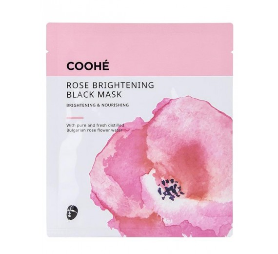 Coohé Rose Brightening Black Mask