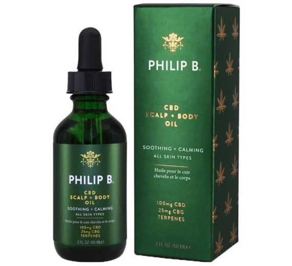 Philip B CBD Scalp + Body Oil 60 ml