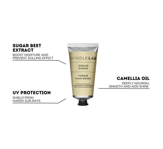 Windle Lab Cream Sheen 100 ml - Vegan Hair Shine