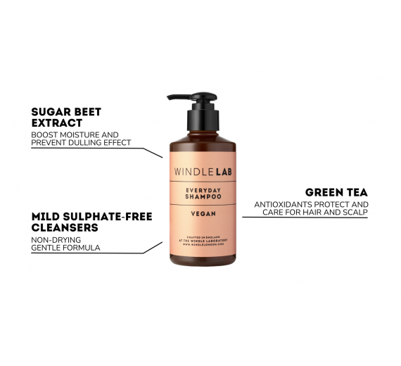 Windle Lab Everyday Shampoo 250 ml - Vegan