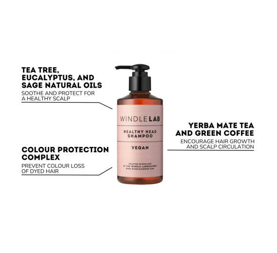 Windle Lab Healthy Head Shampoo 250 ml - Vegan