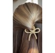 Fiona Franchimon No 1 Hairpin Ribbon – Med Swarovski krystaller - Gylden guld finish,1 stk. i æsken - LIMITED EDITION