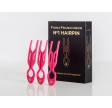 Fiona Franchimon No 1 Hairpin - Strawberry Pink 3 stk 