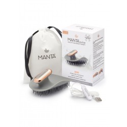 Manta Pulse Healthy Hair Brush Therapy - Grå