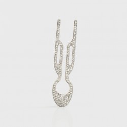 Fiona Franchimon No 1 Hairpin – Med Swarovski krystaller - Hvidguld Finish