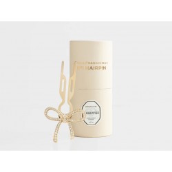 Fiona Franchimon No 1 Hairpin Ribbon – Med Swarovski krystaller - Gylden guld finish,1 stk. i æsken - LIMITED EDITION