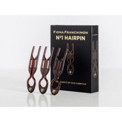 Fiona Franchimon No 1 Hairpin - Brun 3 stk