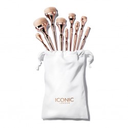 Iconic London Makeup Brush Kit, HD Blend Complete Set