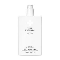 Iles Hair + Body Cleanse with Body Sponge 500 ml